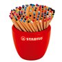 Marcador Fino Stabilo 0,4mm 20 Cores Expositor 150un