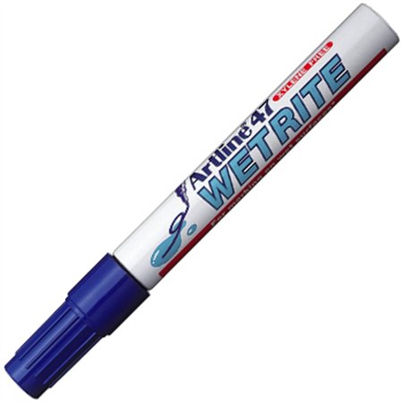 Marcador Superfícies Molhadas Artline 47 Azul 1un