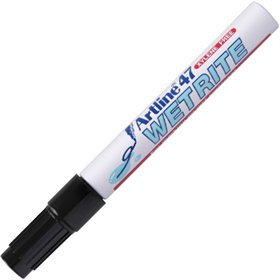 Marcador Superfícies Molhadas Artline 47 Preto 1un
