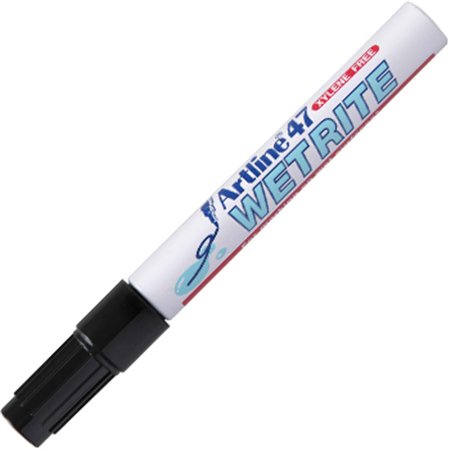 Marcador Superfícies Molhadas Artline 47 Preto 1un