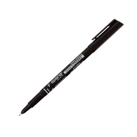 Marcador Permanente Fino Epene 0106CD 0,6mm Preto 1un