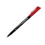 Marcador Permanente Fino Epene 0106CD 0,6mm Vermelho 1un