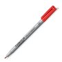 Marcador Médio Não perm Staedtler Lumocolor 315 1mm Verm 1un