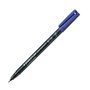 Marcador Permanente Fino Lumocolor 318F 0,6mm Azul 1un