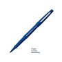 Marcador Médio Paper Mate Flair 0,7mm Azul 1un