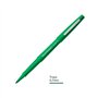 Marcador Médio Paper Mate Flair 0,7mm Verde 1un