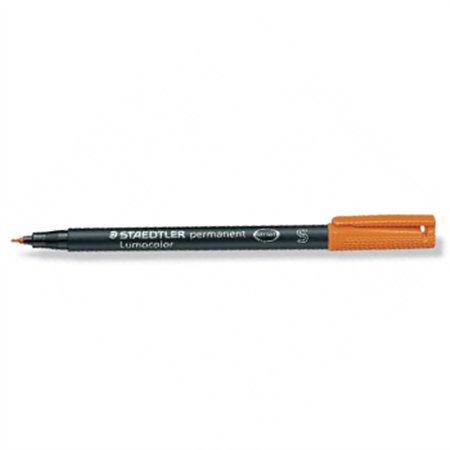 Marcador Permanente SuperFino 313-4 0,4mm Laranja 1un