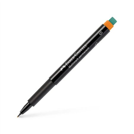 Marcador Permanente SuperFino 0,4mm Laranja 1un