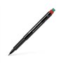 Marcador Permanente SuperFino 0,4mm Vermelho 1un