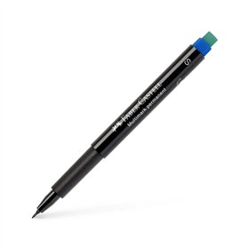 Marcador Permanente SuperFino 0,4mm Azul 1un