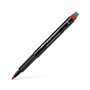 Marcador Permanente Médio Faber-Castell 0,9mm Vermelho 1un