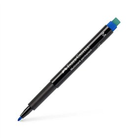 Marcador Permanente Médio Faber-Castell 0,9mm Azul 1un