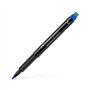 Marcador Permanente Médio Faber-Castell 0,9mm Azul 1un
