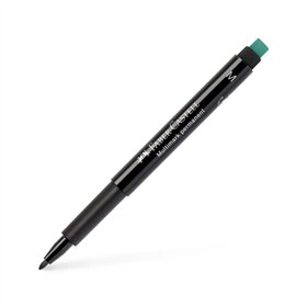 Marcador Permanente Médio Faber-Castell 0,9mm Preto 1un