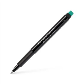 Marcador Permanente Fino Faber-Castell 0,7mm Preto 1un