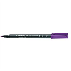 Marcador Permanente Fino Lumocolor 318F 0,6mm Violeta 1un