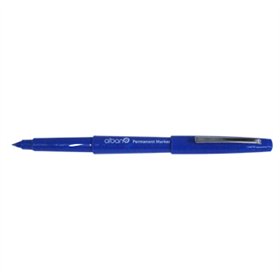 Marcador Permanente Médio Alban AC1214-02 Azul 1un