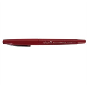 Marcador Permanente Médio Alban AC1214-02 Vermelho 1un