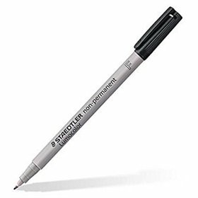 Marcador Fino Staedtler Lumocolor 316-9 0,6mm Preto 1un