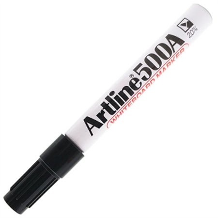 Marcador Quadros Brancos Artline 500A 2mm Preto 12un