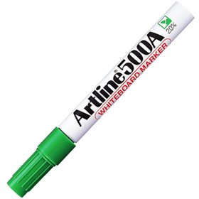 Marcador Quadros Brancos Artline 500A 2mm Verde 12un