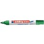 Marcador Quadros Brancos Recarregável Edding 660 Verde 1un