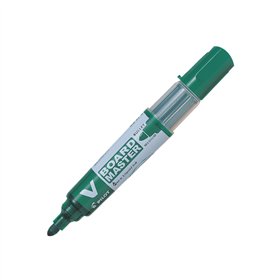 Marcador Quadros Brancos Recarregável Pilot VBoard Verde 1un