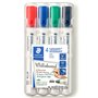Marcador Quadros Brancos Lumocolor 351 WP 2mm 4 Cores 4un