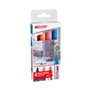 Marcador Quadros Vidro Edding 95 1,5-3mm 4 Cores Pt Lr Rs Az