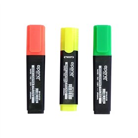 Marcador Fluorescente 3 Cores Grosso EP10-0122 Epene 3un