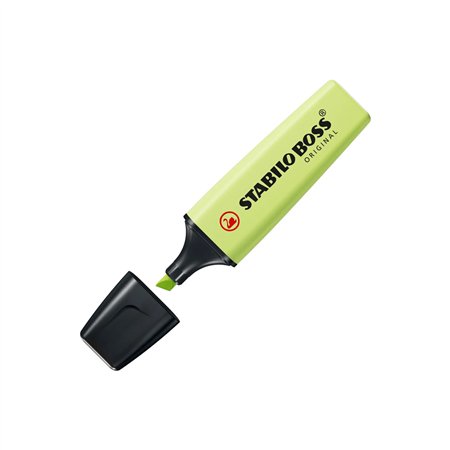 Marcador Fluorescente Stabilo 70/133 Lima Pastel 10un