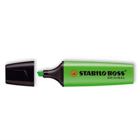Marcador Fluorescente Stabilo 70/33 Verde Claro 10un