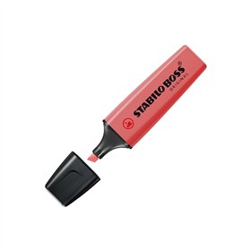 Marcador Fluorescente Stabilo 70/40 Vermelho 10un