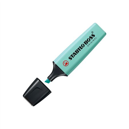 Marcador Fluorescente Stabilo 70/113 Turquesa Pastel 10un