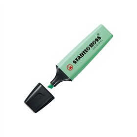 Marcador Fluorescente Stabilo 70/116 Menta Pastel 10un