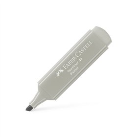 Marcador Fluorescente Faber Textliner 46 Cinza Pastel 10un