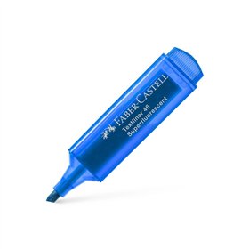 Marcador Fluorescente Faber Textliner 46 Azul 10un
