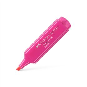 Marcador Fluorescente Faber Textliner 46 Rosa Pastel 10un
