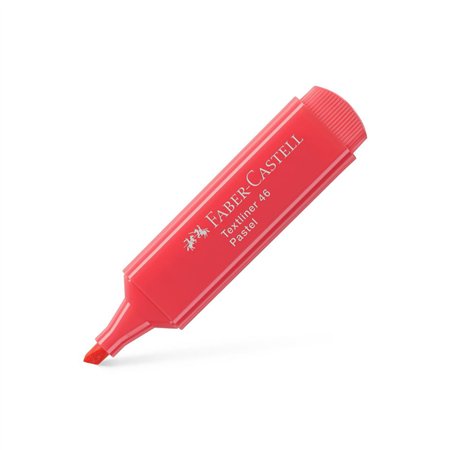 Marcador Fluorescente Faber Textliner 46 Pêssego Pastel 10un