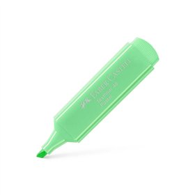 Marcador Fluorescente Faber Textliner 46 Verde Pastel 10un