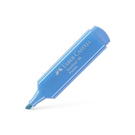 Marcador Fluorescente Faber Textliner 46 Marino Pastel 10un