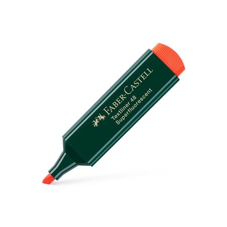 Marcador Fluorescente Faber Textliner 48 Laranja 10un
