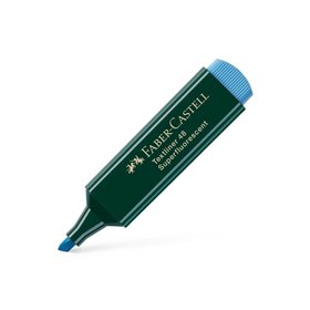 Marcador Fluorescente Faber Textliner 48 Azul 10un