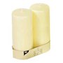 Velas Decorativas  Ø 80mm Altura 22cm Marfim-2un