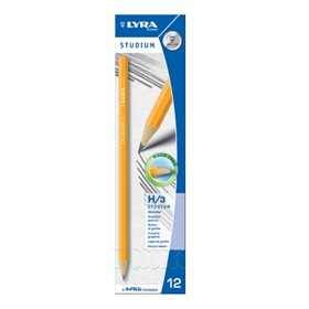 Lápis Grafite 3H Lyra Studium Cx 12un