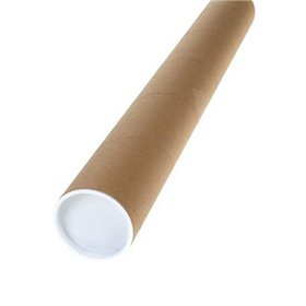 Tubo Porta Desenhos Cartão 50cm Diâmetro 5cm