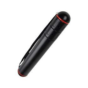 Tubo Porta Desenhos Plástico 40cm Diâmetro 5cm Preto