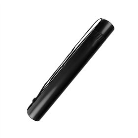 Tubo Porta Desenhos Plástico 50cm Diâmetro 6cm Preto