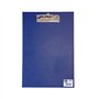 Prancheta A4 34x22,5cm Cartão Plastificado Azul