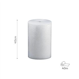 Plástico Proteção com Bolhas de Ar 40cmx40m Rolo